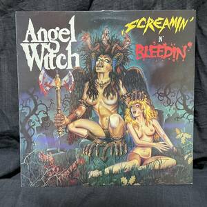 Angel Witch 『Screamin' N' Bleedin'』 LPレコード 1985年 （KILP 4001） メタル ヘヴィメタル