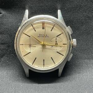 DOXAdoksa hand winding wristwatch chronograph silver color SWISS MADE
