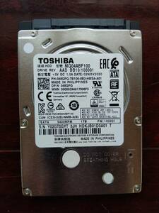 TOSHIBA　1TB　2.5インチHDD　MQ04ABF100