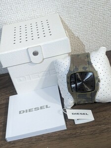 【新品未使用】DIESEL ディーゼル TROJAN トロージャン DZ1671 海外モデル メンズ 紳士 男性 腕時計 新品 時計 クオーツ デニム 迷彩 