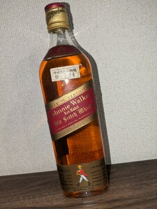 【 特級表記 】ジョニーウォーカー レッド johnnie walker red 750ml ウイスキー スコッチウイスキー 古酒 LABEL 赤 貴重 希少 入手困難