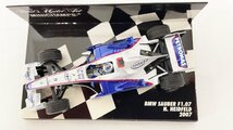 MINICHAMPS ミニチャンプス 1/43 PMA BMWザウバーF1.07 ニックハイドフェルド 2007 ＃9 SAUBER N.Heidfeld PETRONAS JP-13_画像4