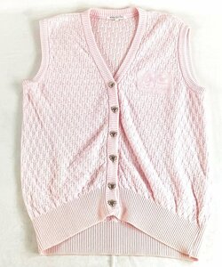  Courreges sport Future Courreges sport futur Heart type button pink series knitted the best 9 number MX-14