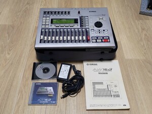 YAMAHA MTR AW16G CD-RWドライブ ケースつき マルチトラックレコーダー 動作品