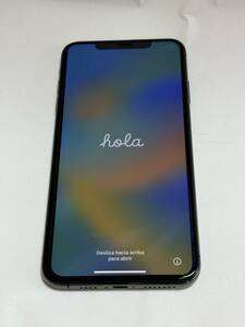 美品 Apple iPhone XS MAX 256GB SIMロック解除　スペースグレー　バッテリー84％