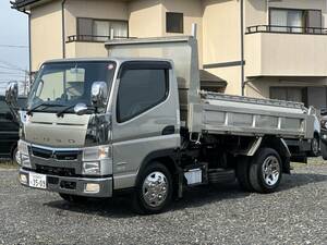 キャンター　ダンプ　カスタム 仕様　ダンプ　2t 令和1年9月　三菱ふそう　新明和　ワンオーナー車　車検有　関西と東海送料無料