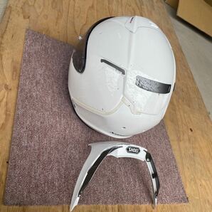 ショウエイ フルフェイスヘルメット X-14 ホワイト SHOEI ヘルメット X-fourteen サイズM(57〜58)の画像5