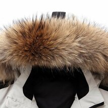 メンズ ダウンジャケット 中綿コート ショート丈 フード付き アウター 防風 防寒 厚手 大きいサイズ M-3XL 3色 白_画像3