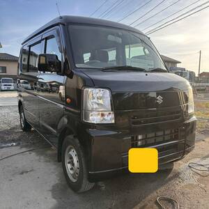 平成24年式 エブリイバン ジョイン 車検 令和8年5月まで 人気のブラック 切替4WD AT オートマ 事故・修復歴なし 軽バン 軽自動車 軽貨物