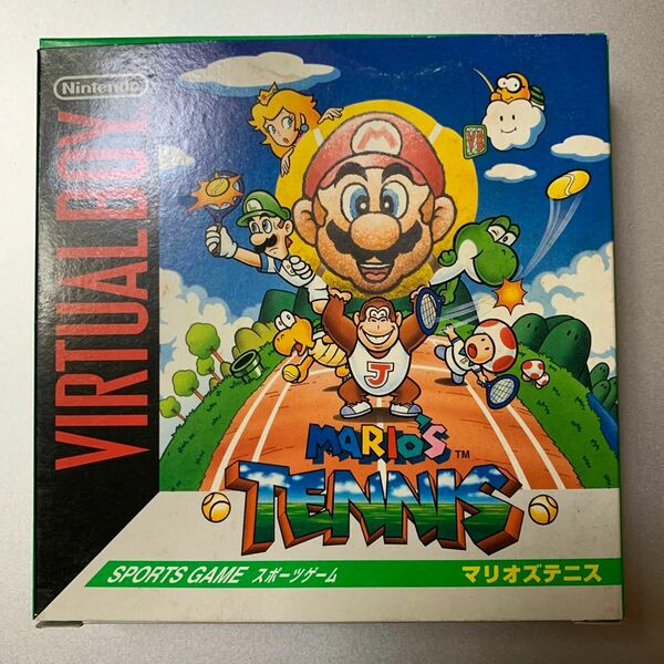 マリオズテニス 新品未使用 1995年任天堂 Nintendo バーチャルボーイ VIRTUALBOY MADE IN JAPAN