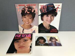 ★写真集 まとめ★明星 堀ちえみ 松田聖子★近代映画 山口百恵★激写文庫 篠山信之 川島なお美 浜田朱里★昭和レトロ 歌手 女優 アイドル★