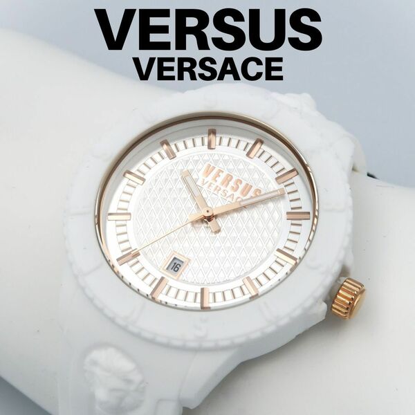 VERSUS VERSACE　ヴェルサーチ 腕時計　ホワイト　VSPOY7721　ヴェルサス
