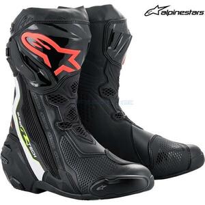 セール特価 アルパインスターズ ブーツ 2220021 SUPERTECH-R BOOT BLACK WHITE RED FLUO YELLOW FLUO サイズ:45/29.5cm