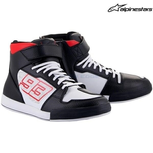 セール特価 アルパインスターズ シューズ 2512122 MM93 THUNDER RIDING SHOE BLACK WHITE BRIGHT RED(1304) サイズ:8.5/26.0cm