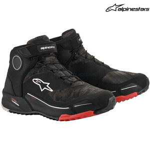 在庫あり アルパインスターズ シューズ 2611820 CR-X DRYSTAR RIDING SHOE BLACK CAMO RED(993) サイズ:8/25.5cm