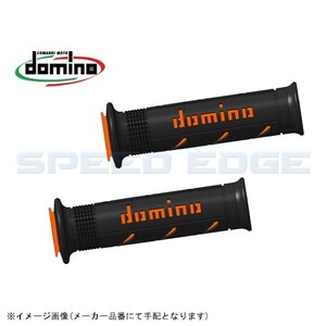 在庫あり domino ドミノ A25041C4540 グリップ ストリートタイプ ブラックXオレンジ