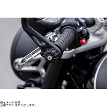 在庫あり Motone モートーン MMU535 バーエンド GEMINI アルミ ブラック T100/T120 SpeedTwin900 Scrambler900_画像3