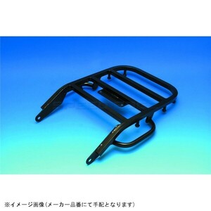 ライディングスポット (RIDING SPOT) リアキャリア スチール製 タイプ2 265×270mm ブラック SUPER XR250/BAJA [MD30] (95-07)