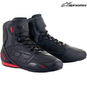 AUSTIN RIDING SHOE [1303 BLACK BRIGHT RED] 8 5 26 0cm アルパインスターズ