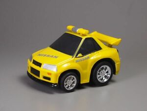 ちびっこチョロQ 第1弾 スカイライン GT-R R34ペースカー 黄色