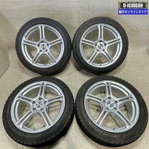 マークX レクサスES CV系 アコード 等 POTENZA SW005 8-18+40 5H114.3 ブリヂストン VRX 235/45R18 18インチ スタッドレス 4本セット 009