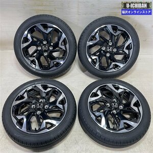 ホンダ N-BOX カスタム 純正 4.5-15+45 4H100 ダンロップ EC300 165/55R15 15インチ 4本セット 009