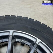 フリード 5穴車 等 シュナイダー 6-15+45 5H114.3 ダンロップ WM01 185/65R15 15インチ スタッドレス 4本セット 009_画像7