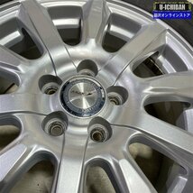 プリウス カローラスポーツ ツーリング等 ジョーカー 6-15+43 5H100 トーヨー ガリットGIZ 195/65R15 15インチ スタッドレス 4本セット 009_画像4