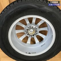 アウトランダー デリカD5 エクリプスクロス等 2021年 スタッドレス 215/70R16 ダンロップ SJ8 & ジョーカー 16インチ 6.5J +40 5H 114 W004_画像7