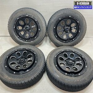 ヤリスクロス 等 Air/G マッシヴ 7-16+35 5H114.3 ナンカン ICE ACTIVA AW-1 205/65R16 2022年製 16インチ スタッドレス 4本セット 009k