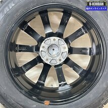 カローラクロス 等 ユーロスピードG10 7-17+40 5H114.3 ブリヂストン レボGZ 215/60R17 17インチ スタッドレス 4本セット 009_画像6