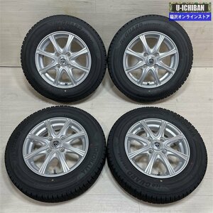 軽 軽自動車 等 ESTROSA 4-13+43 4H100 2021年製　溝あり ヨコハマ IG50+ 145/80R13 13インチ スタッドレス 4本セット 009