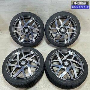 ｂB ヤリス アクア 等 MZ SPEED J.CRAFT 6.5-17+48 4H100 ヨコハマ アイスガードIG50+ 195/45R17 17インチ スタッドレス 4本セット 009