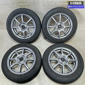 軽自動車 N-BOX ムーブ タント ワゴンＲ デイズ 等 LVF 4.5-14+45 4H100 ヨコハマ IG60 155/65R14 14インチ スタッドレス 4本セット 009