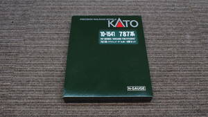 ▲Bに 5-6 KATO 10-1541 787系 アラウンド・ザ・九州 4両セット 鉄道模型 カトー