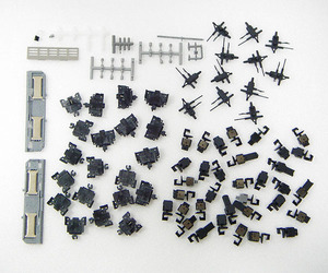 [ N gauge parts ]TOMIX /to Mix :. ream shape TN coupler *a-norudo* antenna * vehicle for parts etc. 
