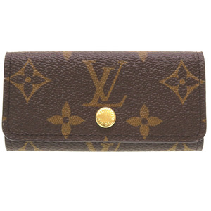 未使用 ルイ ヴィトン ミュルティクレ4 モノグラム M69517 4連 キーケース LV 0115 LOUIS VUITTON