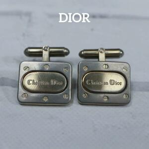 [ анонимность рассылка ] DIOR Dior запонки Gold Logo серебряный 2