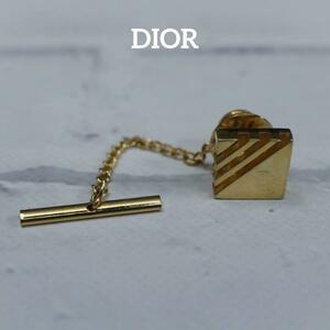 【匿名配送】DIOR ディオール ブローチ ゴールド ロゴ ヴィンテージ 2