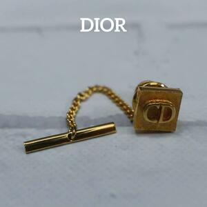 [ анонимность рассылка ]DIOR Dior брошь Gold Logo Vintage 