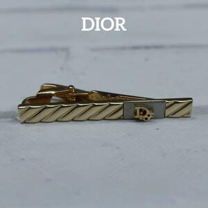 【匿名配送】 DIOR ディオール タイピン ゴールド ロゴ 4