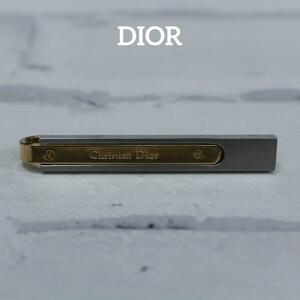 [ анонимность рассылка ] DIOR Dior булавка для галстука Gold Logo серебряный 