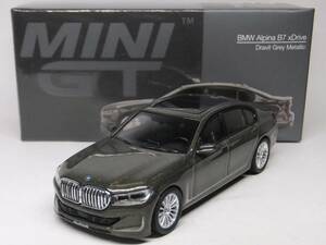 MINI GT★BMW Alpina B7 xDrive デュラビットグレーメタリック MGT00619-R 7シリーズ Alpina 1/64 TSM