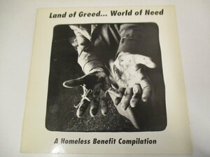 LP 『V.A. / Land Of Greed... World Of Need』 Current　Groundwork　Function　Avail　Rancid　Process