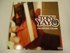 LP2枚組 『TONY YAYO / THOUGHTS OF A PREDICATE FELON』 50 CENT　EMINEM　OBIE TRICE　LLOYD BANKS　JOE JAGGED EDGE 　(Z20)　#