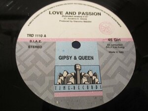 12インチ『Gipsy & Queen / Love And Passion』 (Z16)　