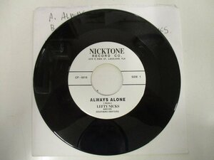 Lefty Nicks And His Southern Drifters / Always Alone *Rockabilly ロカビリー 再発US盤 (RP EP)