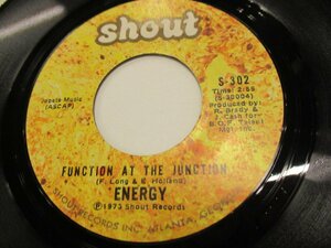 USシングル盤　ENERGY / FUNCTION AT THE JUNCTION 