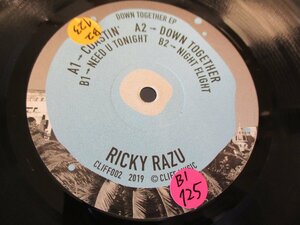 12インチ　RICKY RAZU / DOWN TOGETHER EP　 (Z13)