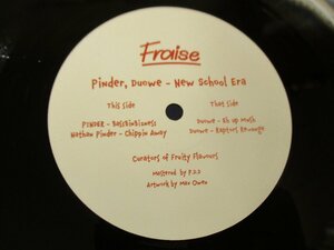12インチ『Pinder　Duowe / New School Era』 (Z18)　